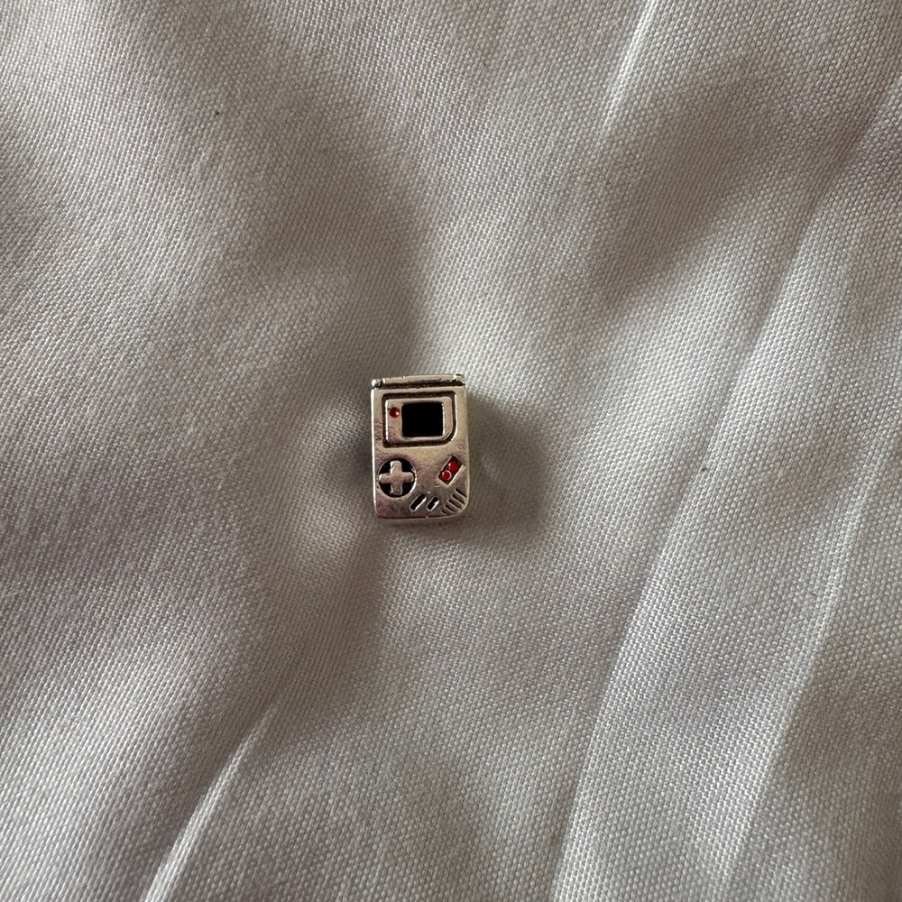 Silver Retro Gaming Charm Gor Pandora Braclets - Picture 4 of 5